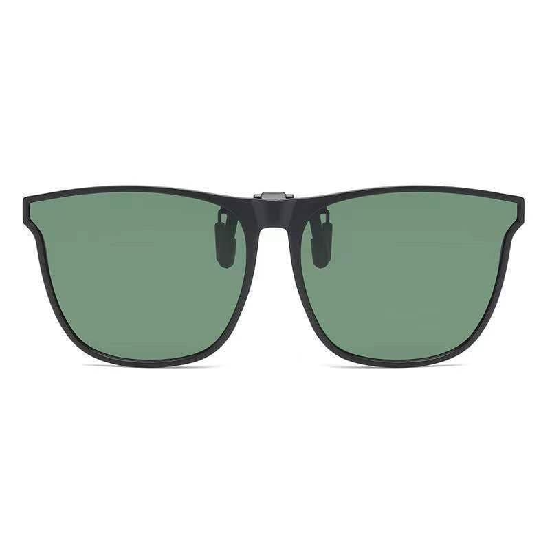 New polarized myopia sunglasses clip-on flip-up anti-UV ultra-light glasses clip-on night vision driving sunglasses 9