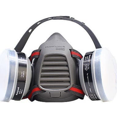 Honeywell 750030M Silicone Dustproof Half Mask Spray Painting Industrial Polishing Chemical Dustproof Half Mask New 2