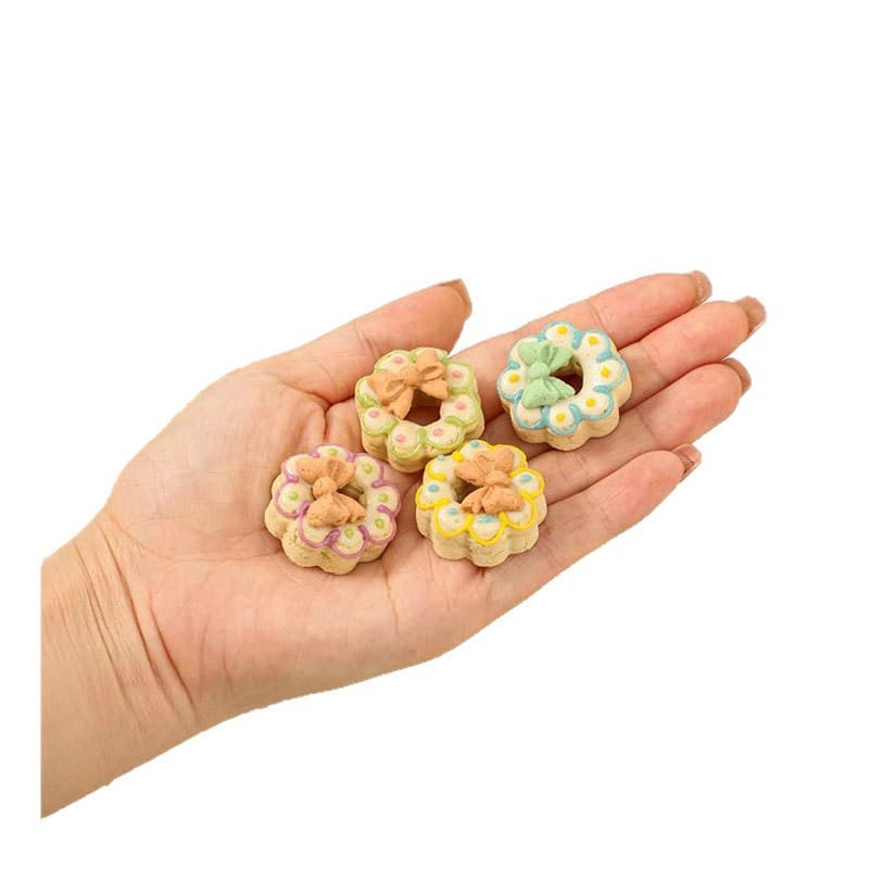 Mini Donuts Pet Handmade Snacks Hamster Teeth Goat Milk Golden Bear Dog Cat Catering Cake Decorating Cookies 6