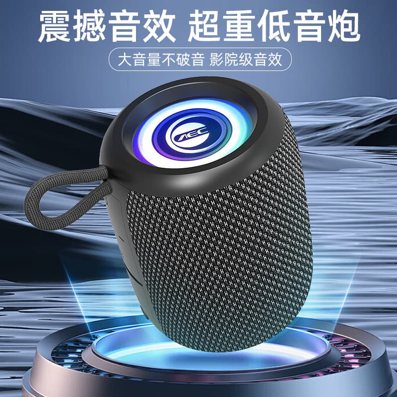 Bluetooth speaker level 3 waterproof wireless audio card foreign trade new portable subwoofer TWS small speaker 1