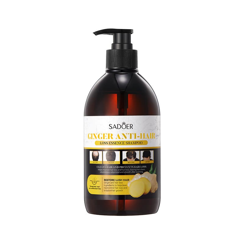 Full English hair care essential oil SADOER ginger shampoo anti-hair loss hair care essential oil cross-border foreign trade wholesale 6