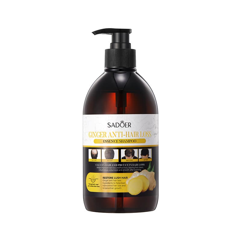 Full English hair care essential oil SADOER ginger shampoo anti-hair loss hair care essential oil cross-border foreign trade wholesale 8