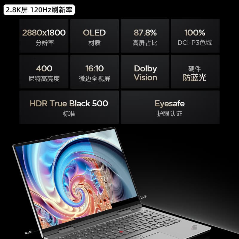 ThinkPad X1 Yoga AI 2025 360-degree flip touch 2-in-1 Lenovo business notebook 6