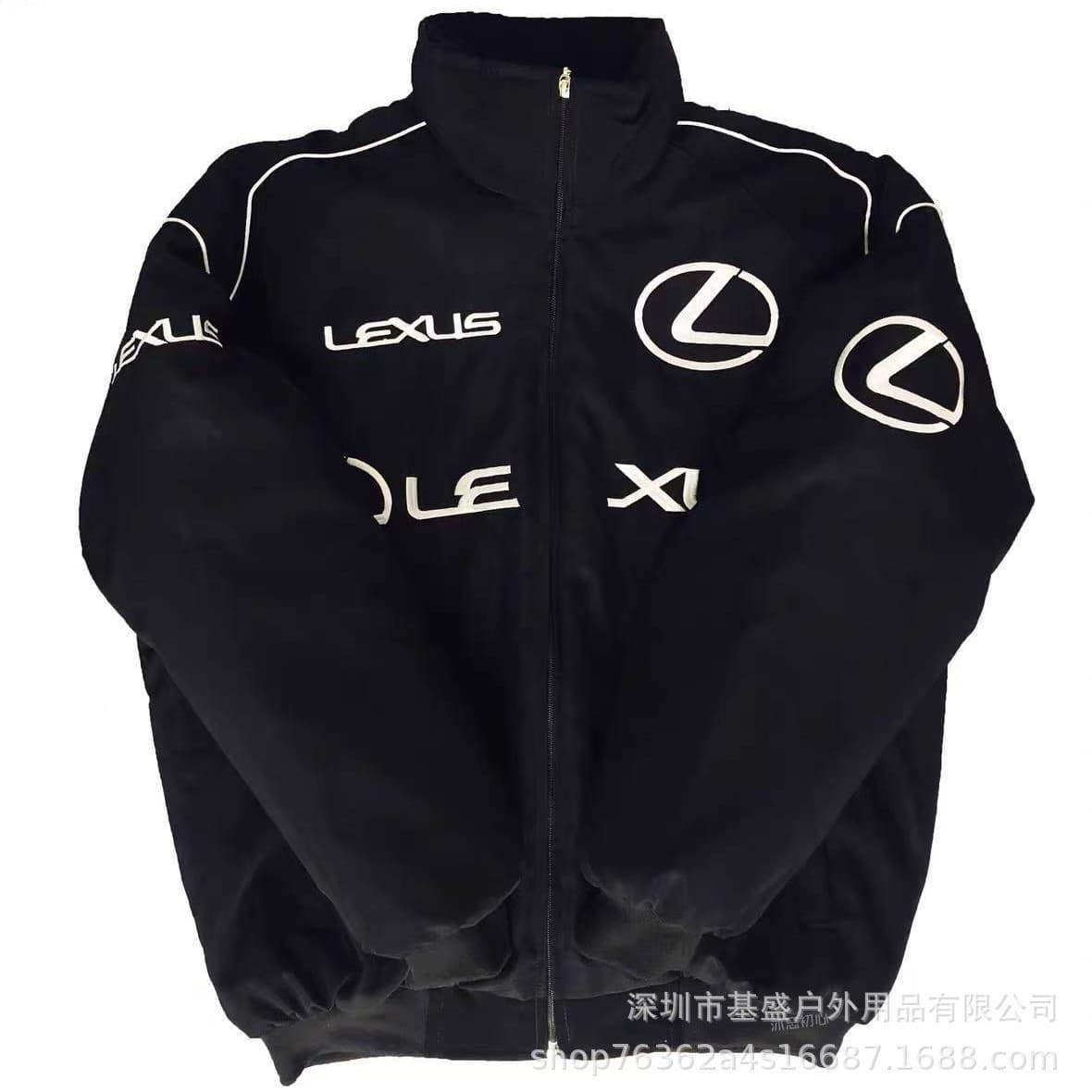 F1 racing suit embroidered jacket cross-border best-selling retro motorcycle riding suit baseball suit plus cotton jacket supports customization 4