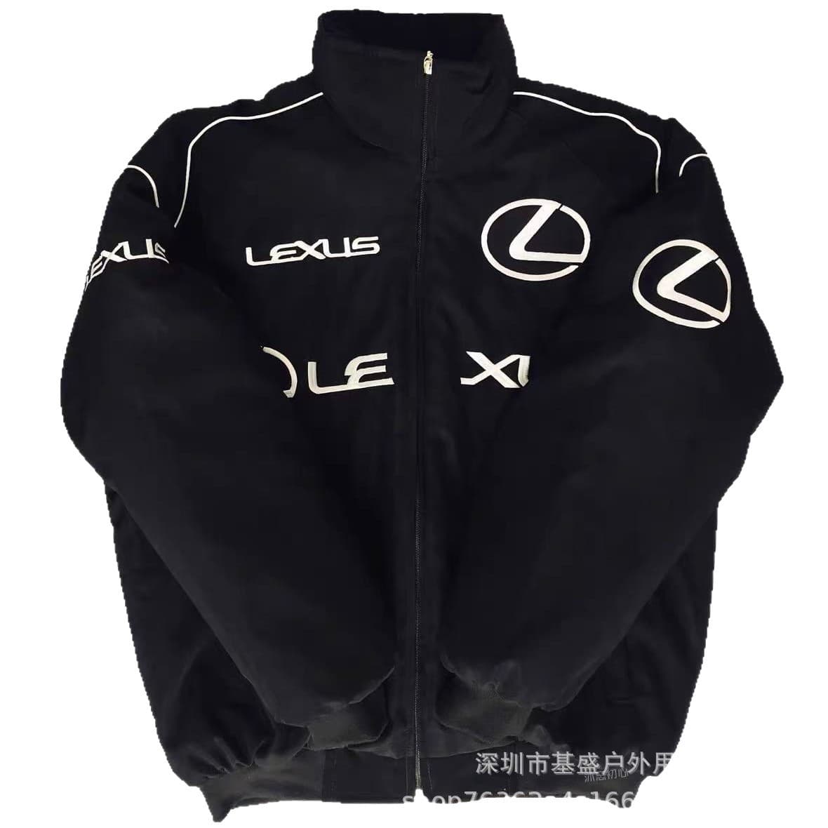 F1 racing suit embroidered jacket cross-border best-selling retro motorcycle riding suit baseball suit plus cotton jacket supports customization 6
