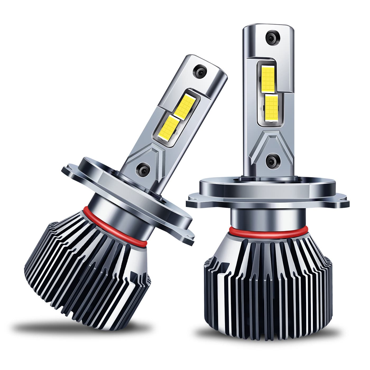 Cross-border exclusive supply of E5 built-in car LED headlights H1H7H4 high-power car LED headlights H119005H3 9