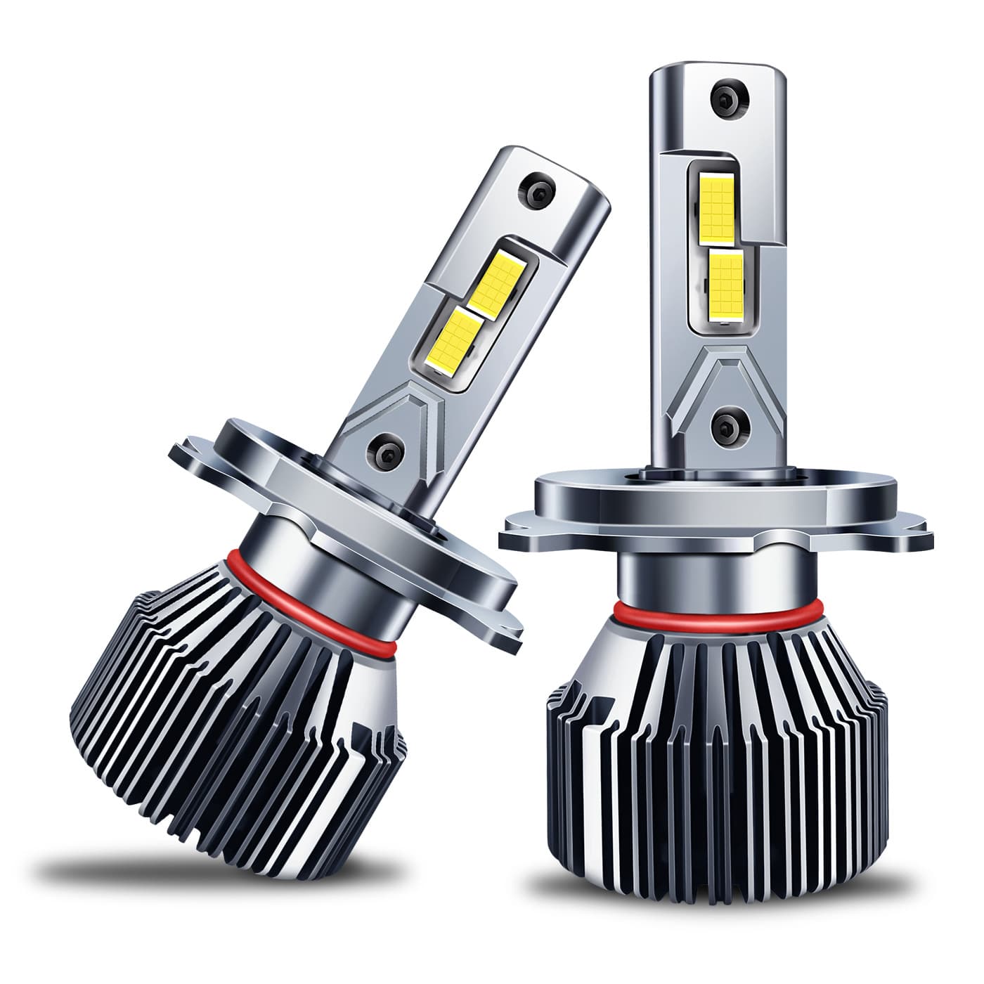 Cross-border exclusive supply of E5 built-in car LED headlights H1H7H4 high-power car LED headlights H119005H3 10