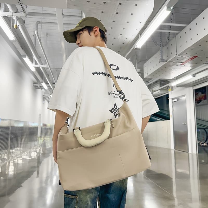 Business travel handbags, cross-border short-distance travel bags, men's and women's large-capacity luggage bags, sports backpacks, fitness bags 4