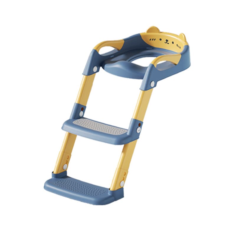 Children's toilet foldable baby toilet stair-type three-in-one toilet training children's toilet 6