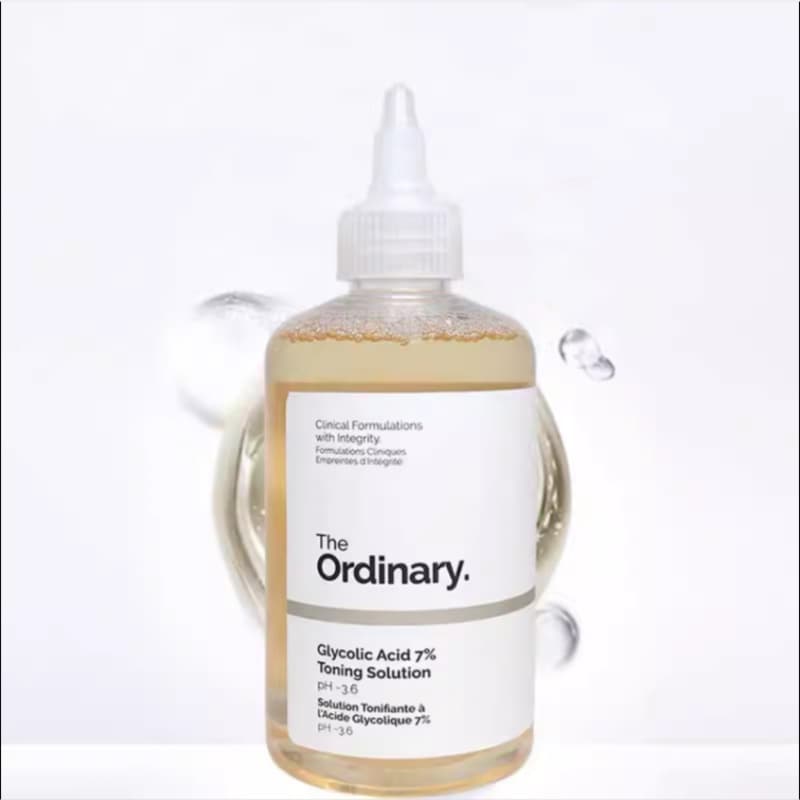 TO Fruit Acid Toner 7% Glycolic Acid Moisturizing Lotion Gentle Improves Corning and Closed Acne 240ML 4