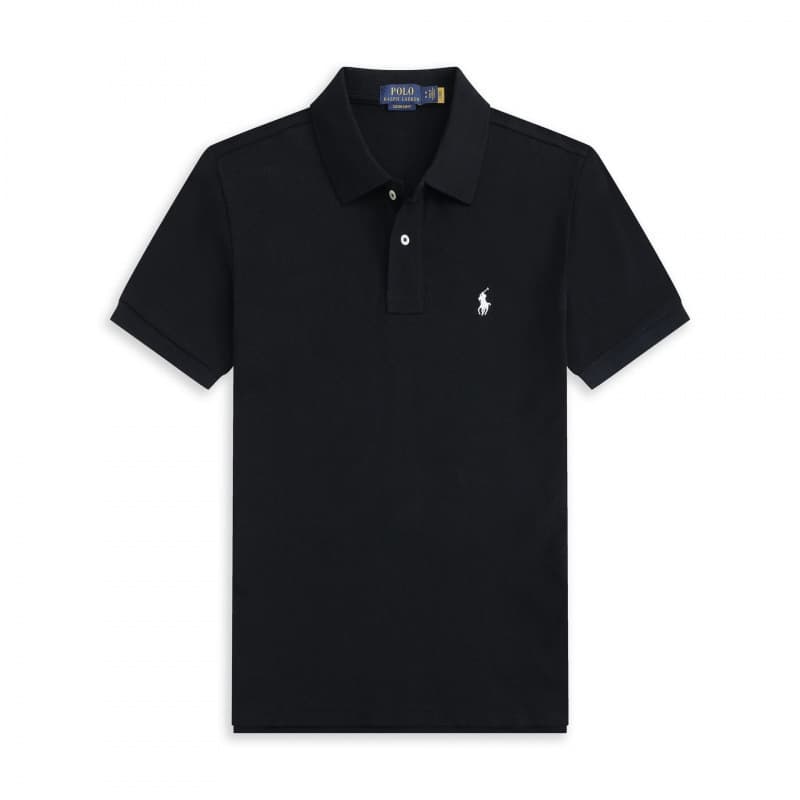 Cross-border foreign trade pony logo polo shirt men's short-sleeved polo shirt short-sleeved loose embroidered lapel men's clothing 3