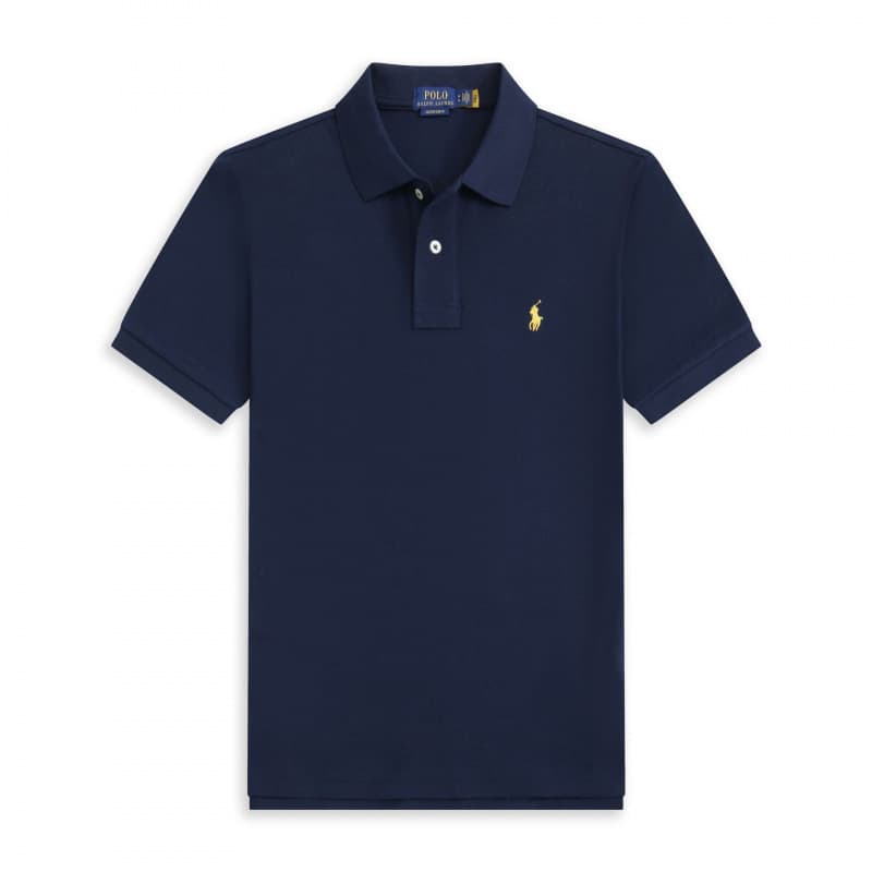 Cross-border foreign trade pony logo polo shirt men's short-sleeved polo shirt short-sleeved loose embroidered lapel men's clothing 8