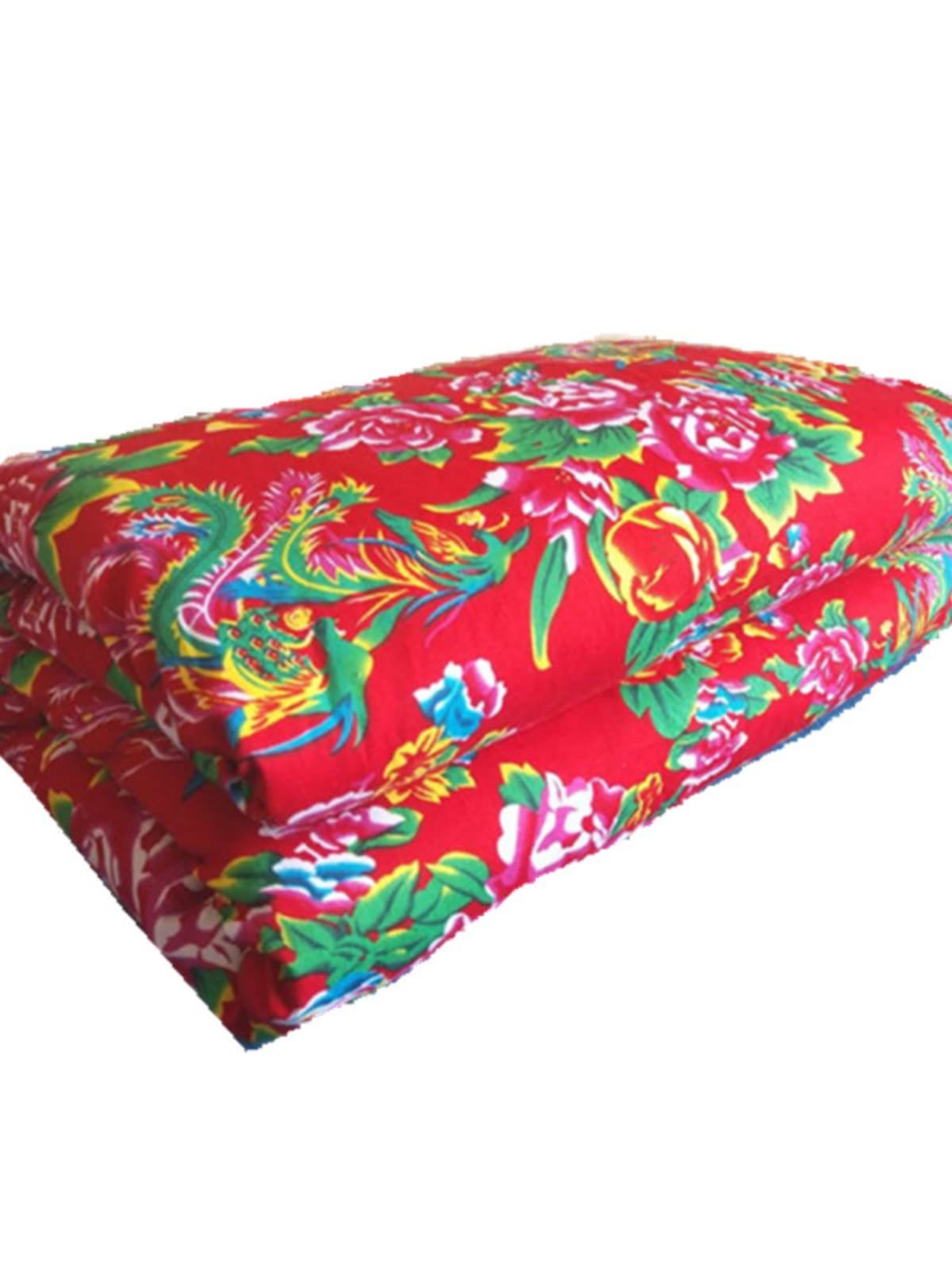 Native Northeastern Dahua Farmhouse B&B Hot Pot Restaurant Curtain Kang Pillow Bedding Cover Sheets Round Square Table Cloth Fabric 6