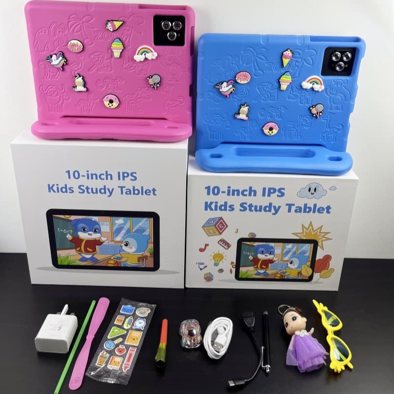 Cross-border children's tablet computer Export 10.1inch Kids Tablet Pc anti-fall computer in stock 2