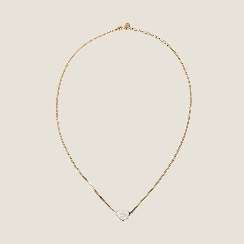 Miss M 25 Chinese Valentine's Day limited series enamel love earrings miu bracelet temperament necklace high version set for women 9