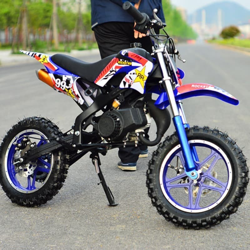 【2025】49CC children's off-road motorcycle two-stroke gasoline small four-wheel ATV off-road golden arrow 4