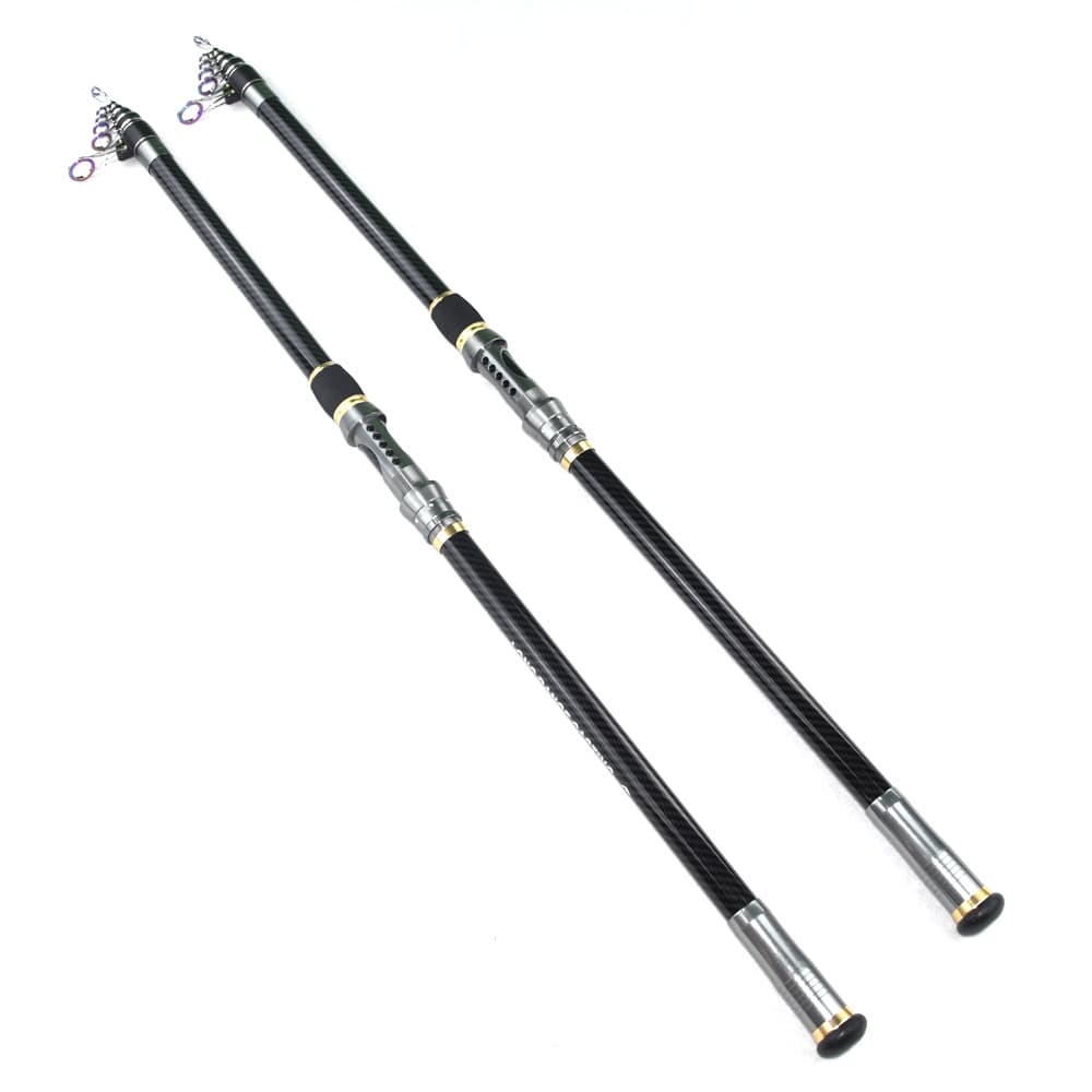 Long Cast King Telescopic Surf Spin Fishing Rod Carbon Fiber Sea Fishing Rod Fast Response Heavy Duty Power 3
