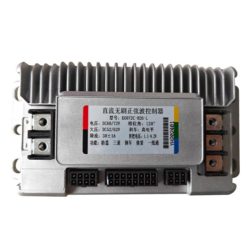 Electric vehicle 48V60V72V sine wave silent Yadi bell dual-mode controller vector direct brush no flow 6