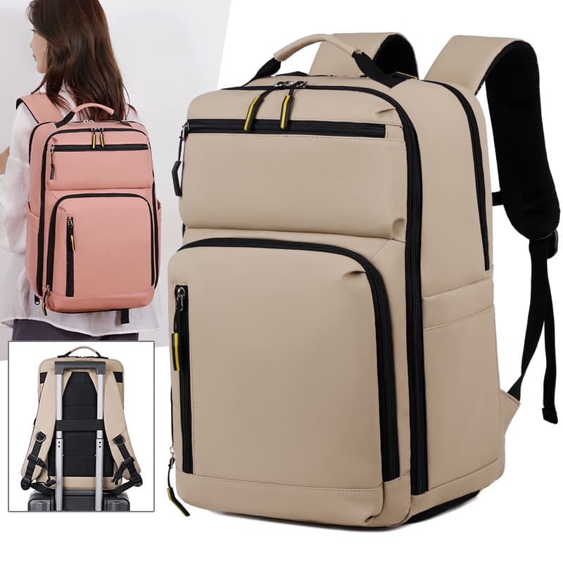 New casual and simple backpack, universal carry-on suitcase, backpack, independent dry and wet separation, large-capacity computer bag 1