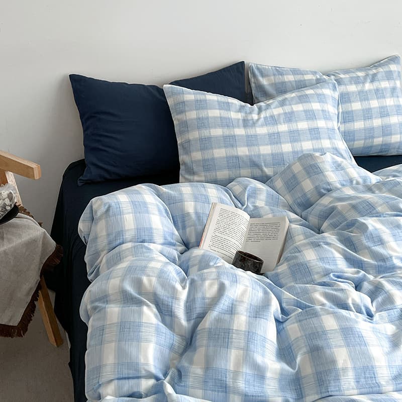 Class A bedding four-piece set pure cotton 2025 new cotton bed sheet quilt cover student dormitory single three-piece set 3 10
