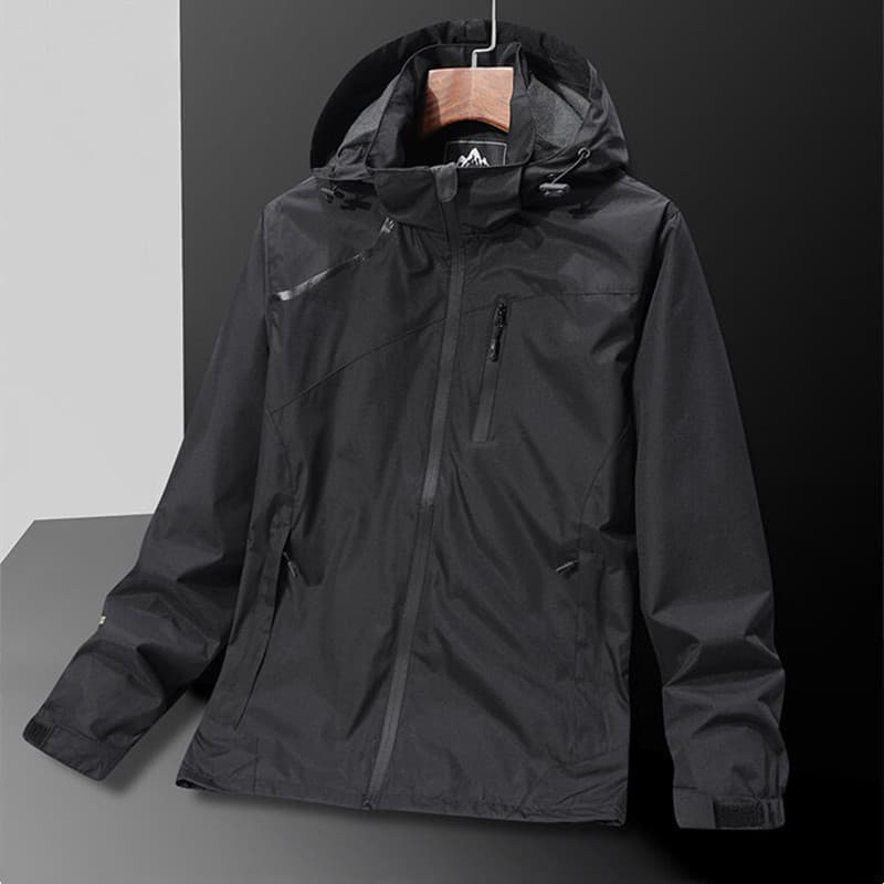 New couple windbreaker mountain jacket three-proof outdoor mountaineering jacket jacket men's hooded jacket top