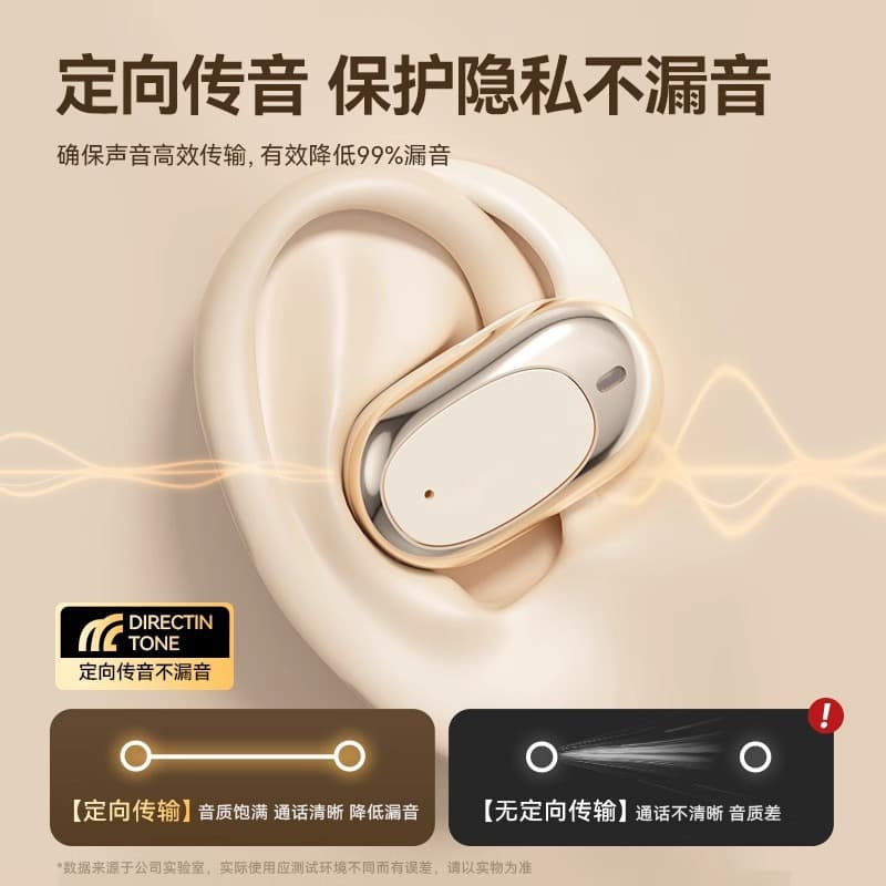 Voice of Berlin's 2025 new Bluetooth headset, in-ear, open-ear, noise-cancelling, sports, ultra-long battery life 3
