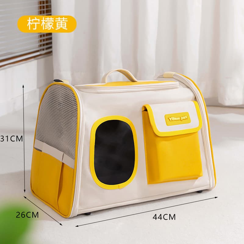 Cat bag, outdoor portable bag, cat cage backpack, space capsule portable pet cat bag, small dog breathable bag 10