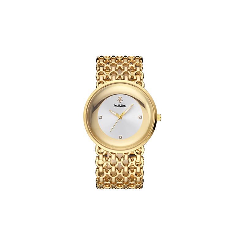 Yalalusi light luxury women's watch hollow strap women's retro watch round dial foreign trade fashion women's watch 7