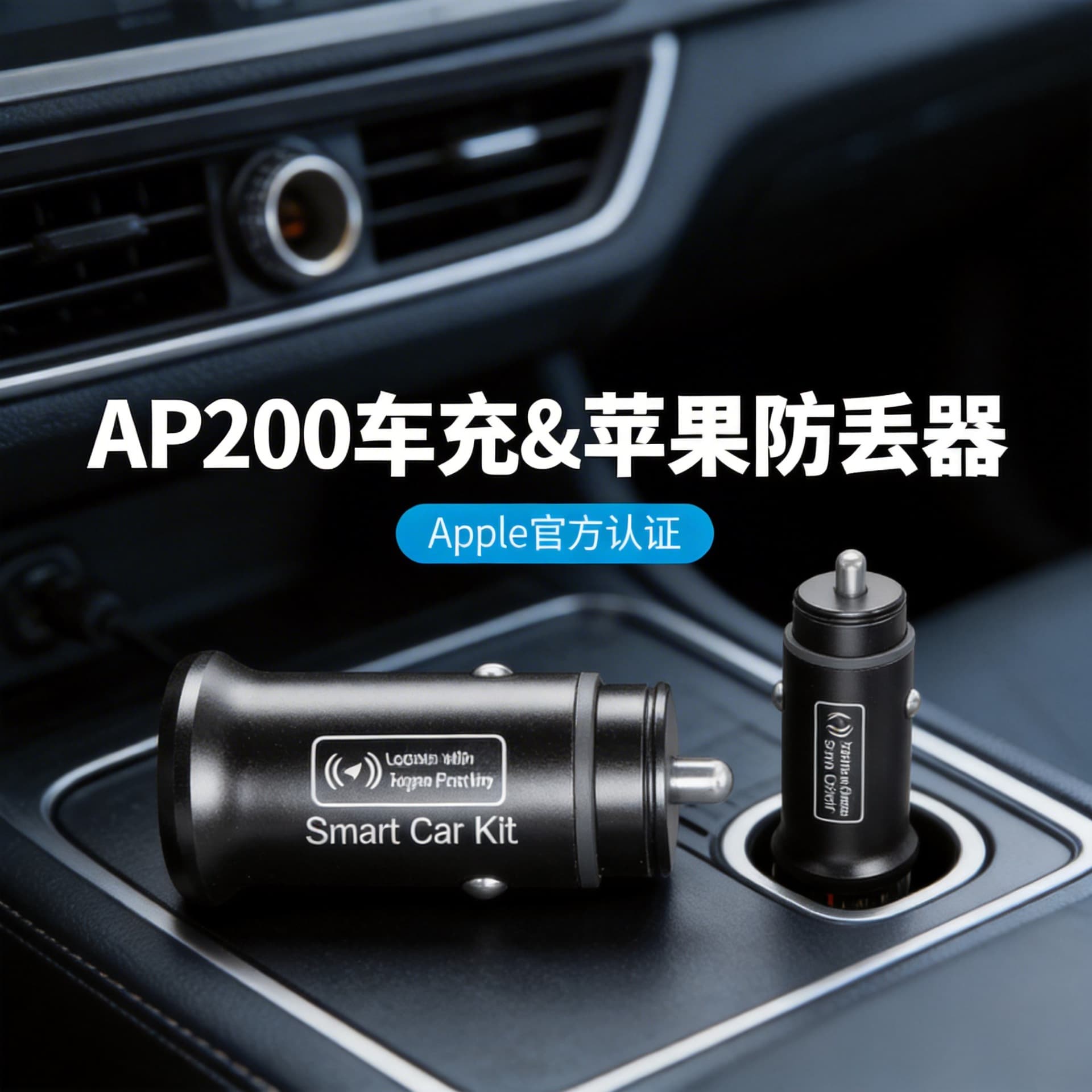 Suitable for cigarette lighter car charger car locator Apple dedicated intelligent anti-lost search navigation remote tracker 1