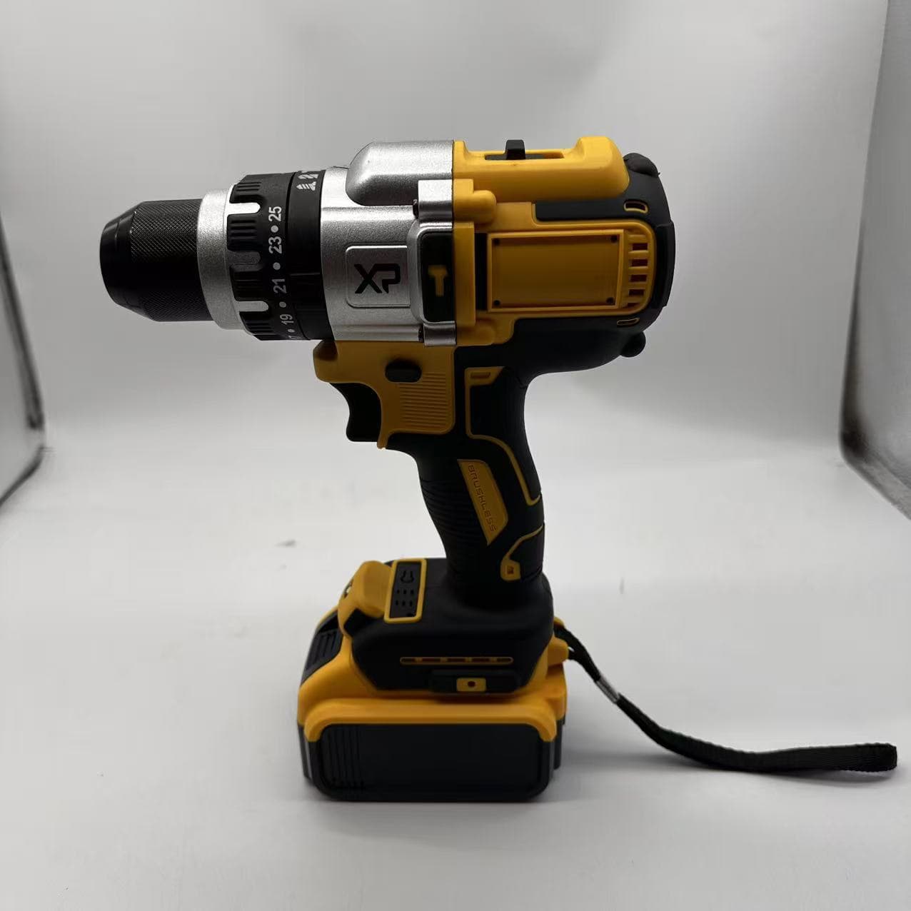 Foreign trade lithium battery brushless multi-function cordless drill cross-border lithium battery new energy lithium electric drill impact drill 5