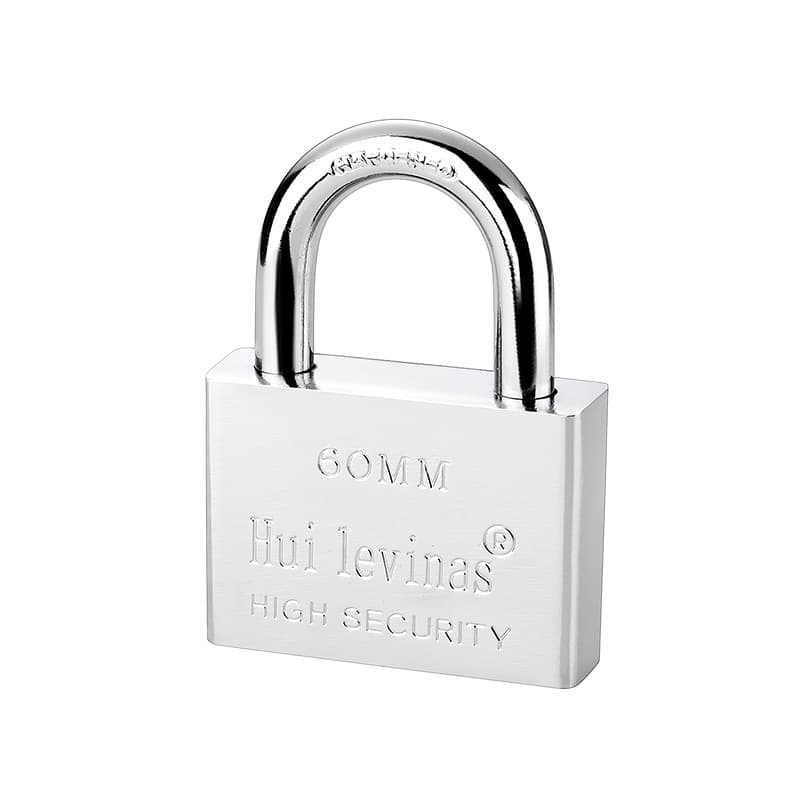 Padlock open outdoor waterproof anti-pry warehouse iron door door lock household multi-key cabinet anti-theft lock 5