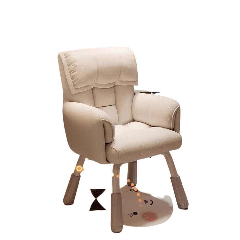 Jmo home computer chair bedroom chair small back stool comfortable sedentary dormitory college student learning swivel chair 6