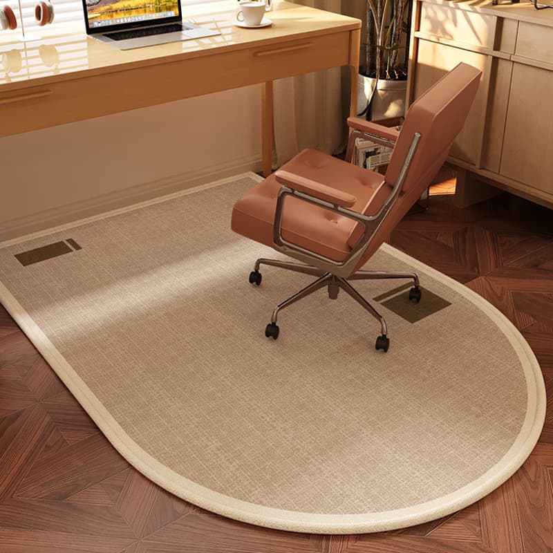 High-end carpet swivel chair floor mat dressing table non-slip study computer chair bedroom floor protection mat silent light luxury 10