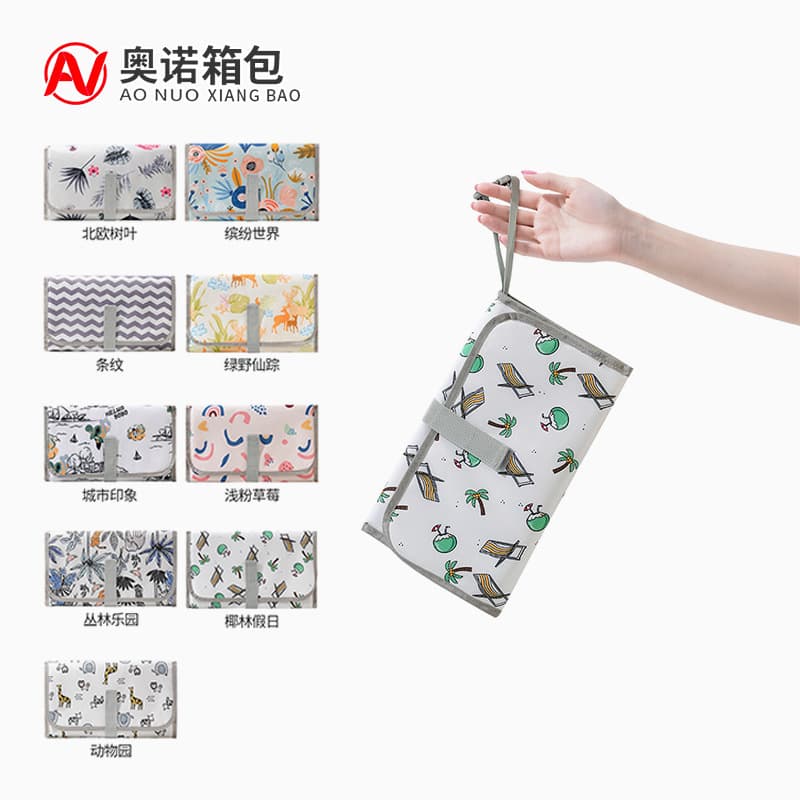 New diaper pad, baby diaper changing pad, baby waterproof diaper pad, portable diaper pad for outdoor travel and baby walking 2