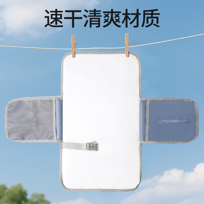 New diaper pad, baby diaper changing pad, baby waterproof diaper pad, portable diaper pad for outdoor travel and baby walking 5