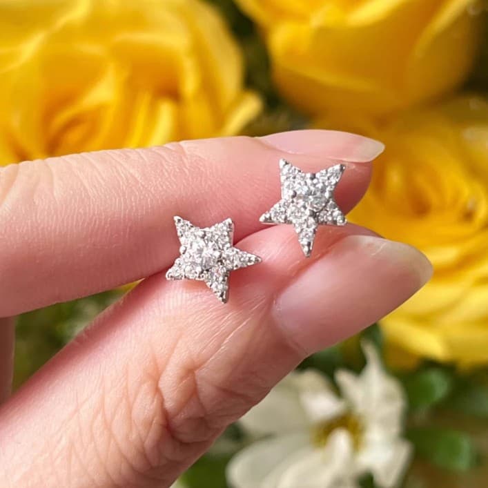 New Zircon Earring Set Niche Fashion High-end Design Super Flash Earrings Internet Celebrity Celebrity Earrings Factory Store 5
