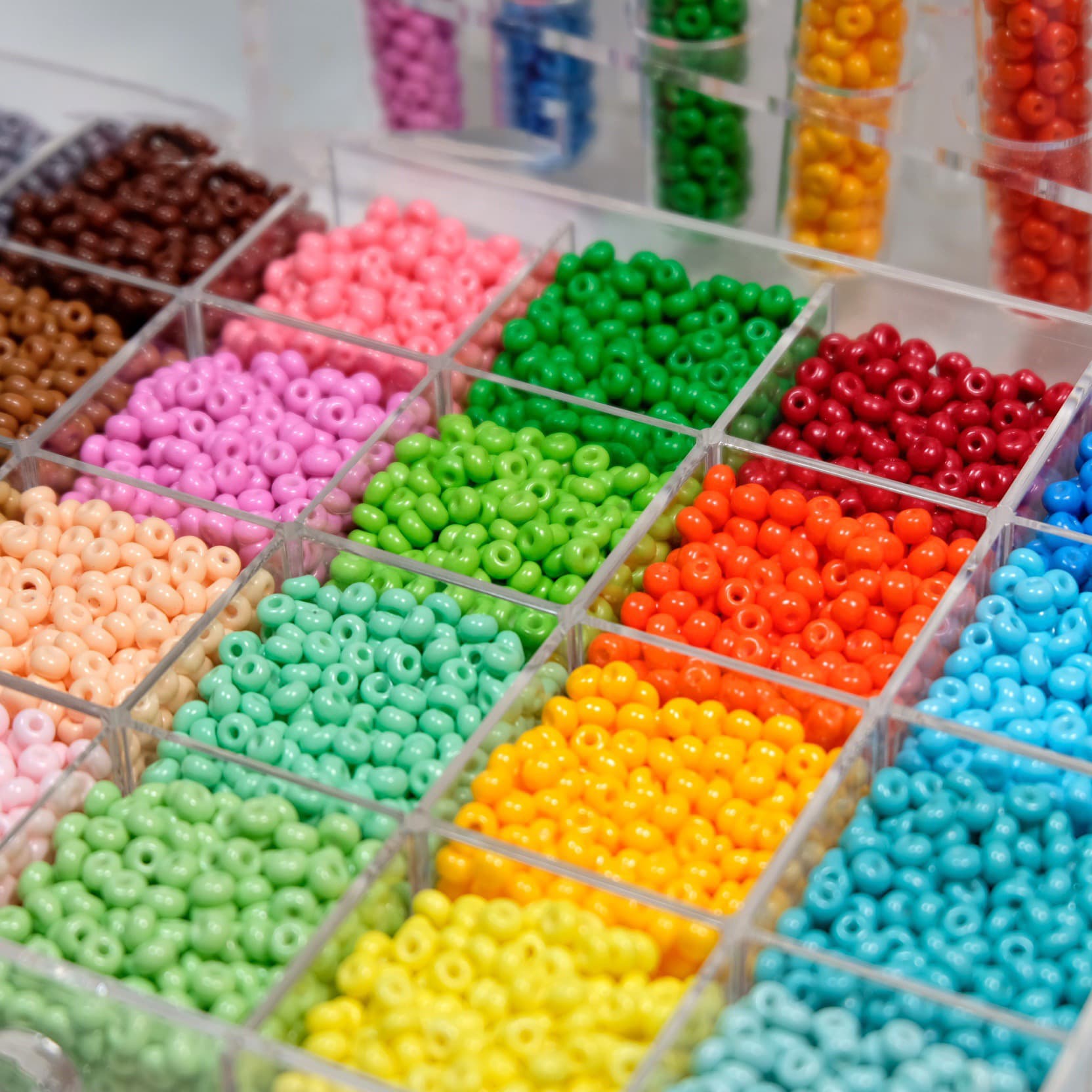 234mm high quality perforated solid color glass painted rice beads diy bracelet hair accessories beading material wholesale 450g rice beads 2