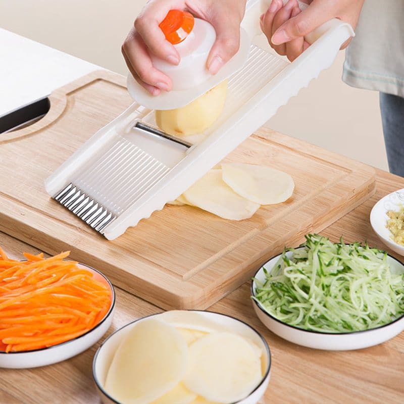 Multifunctional vegetable cutter kitchen cutting vegetable household shredding grater potato shreds hand guard grating shredded slicing grater board 1