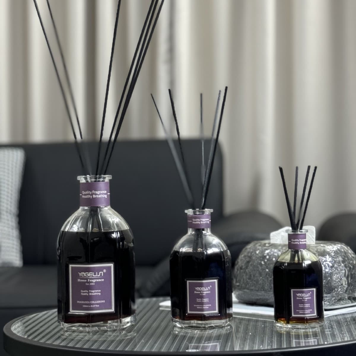 1 to 1 imitation fragrance drvanjes Italian fireless aromatherapy gift box set essential oil red wine noble fragrance diffuser 5