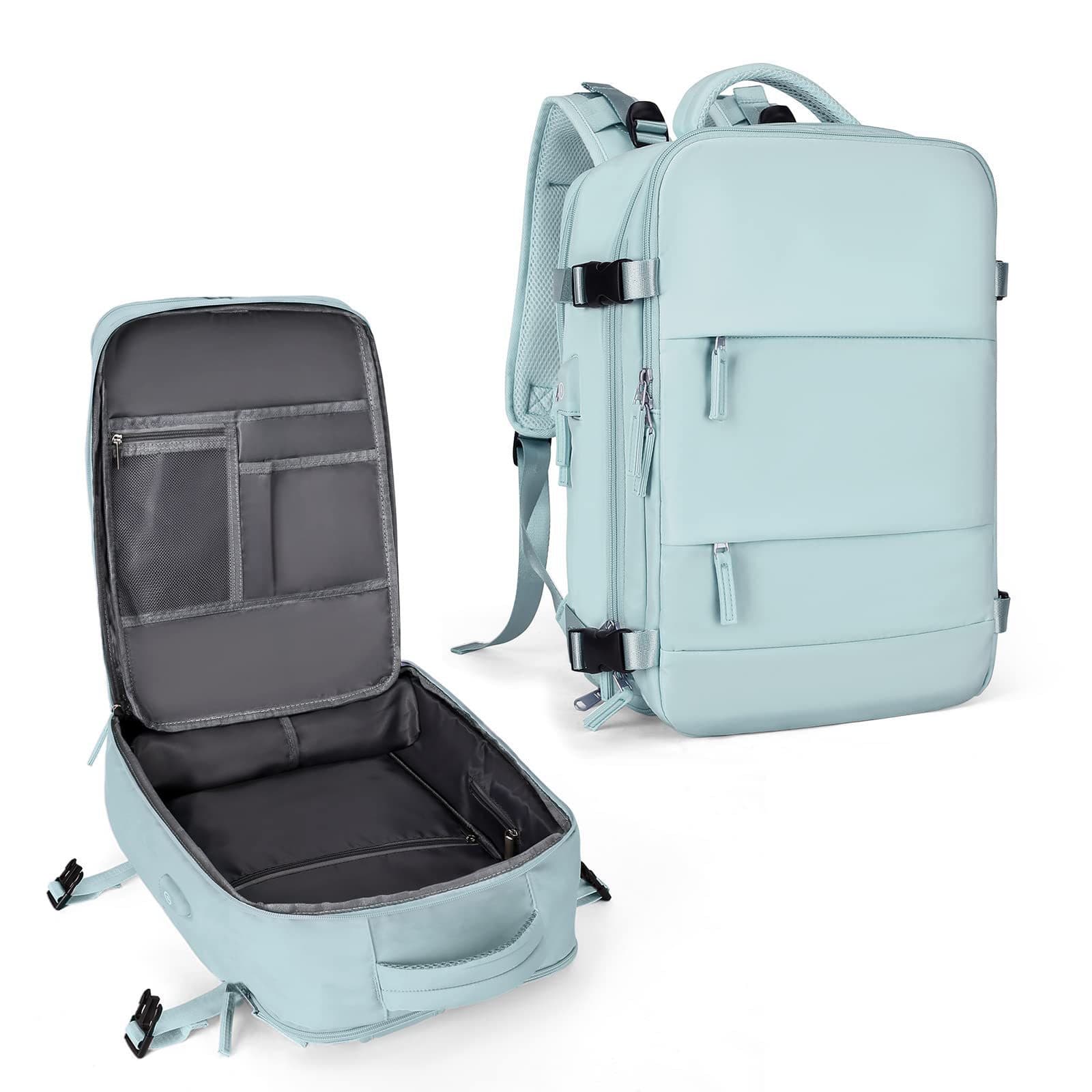 Amazon Spot Logo Men's and Women's Travel Backpack Airline Approved Carry-on Backpack Flight Approved Waterproof 9