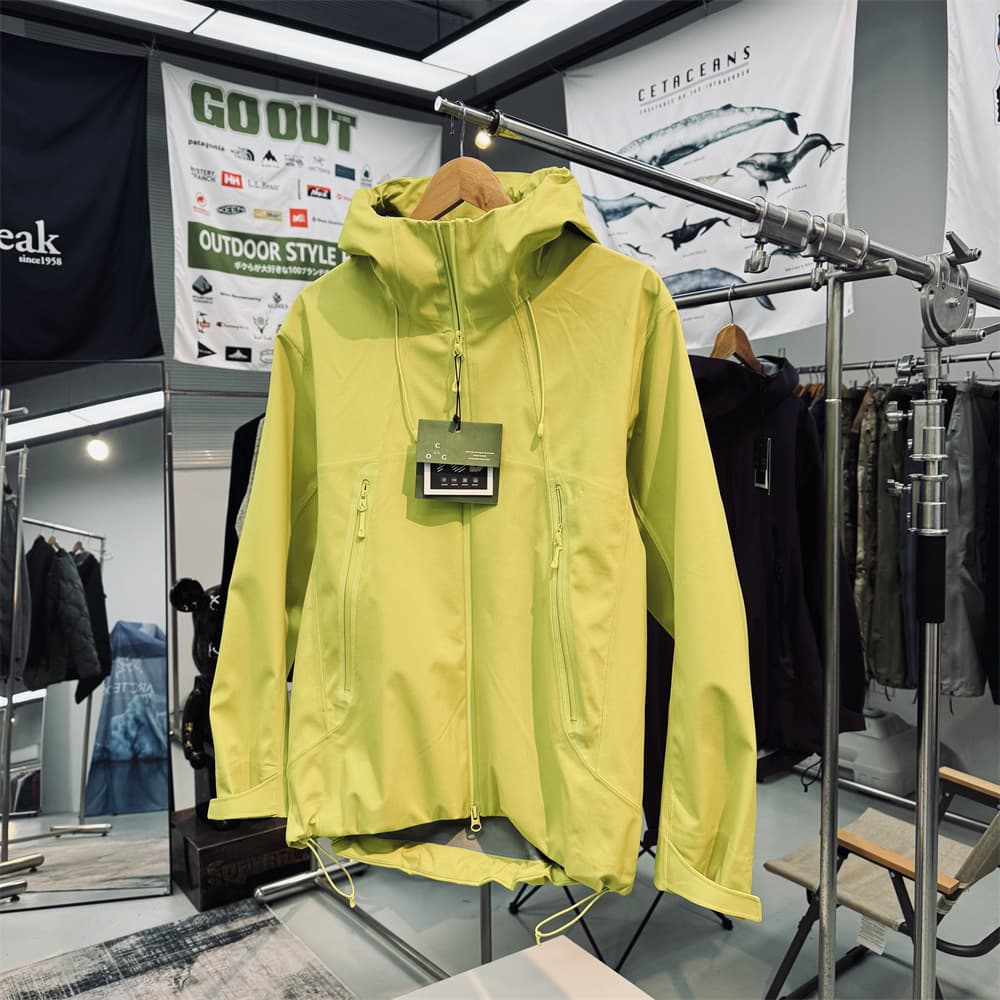 Thousand Yuan Level Replacement Fully Laminated Windproof and Water-Repellent Men's and Women's Commuting Outdoor Soft Shell Jackets 7