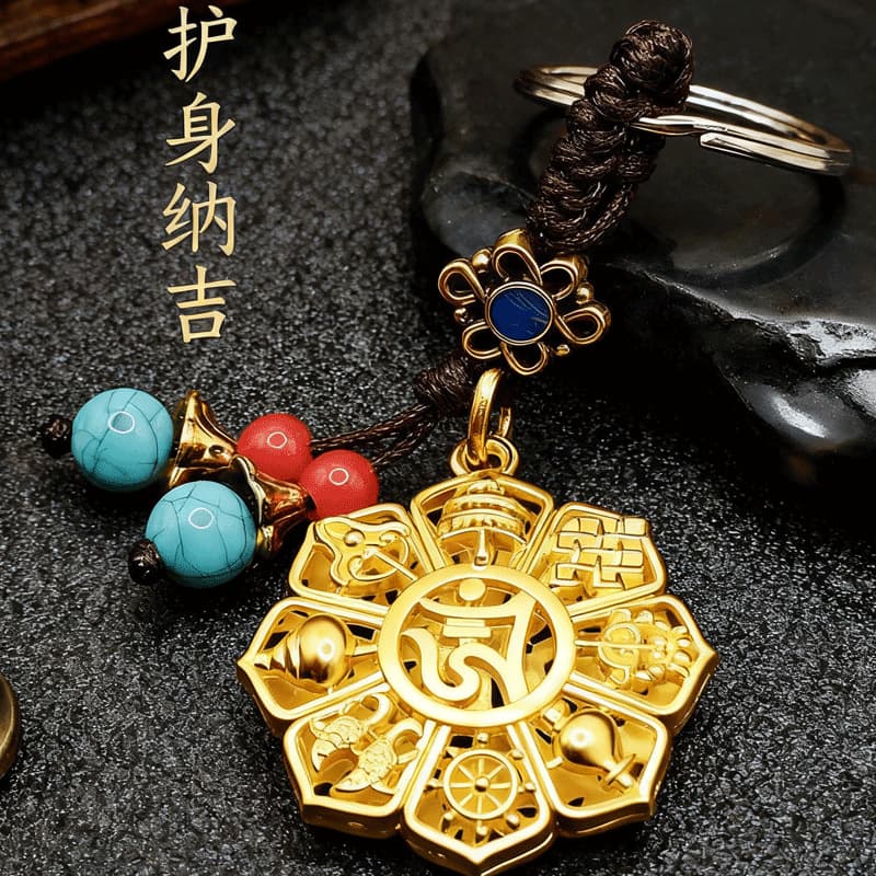[Teacher Recommendation] Jixiang Babao New Pendant Car Babao Keychain Pendant Small Jewelry Accessories Wholesale 8