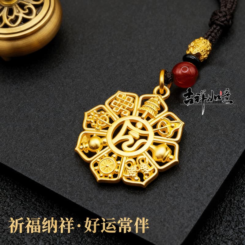 [Teacher Recommendation] Jixiang Babao New Pendant Car Babao Keychain Pendant Small Jewelry Accessories Wholesale 9