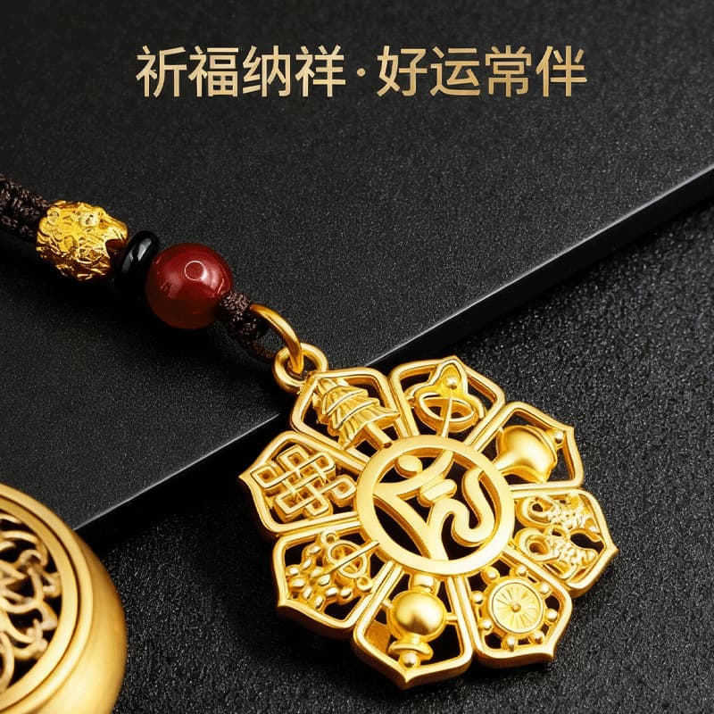 [Teacher Recommendation] Jixiang Babao New Pendant Car Babao Keychain Pendant Small Jewelry Accessories Wholesale