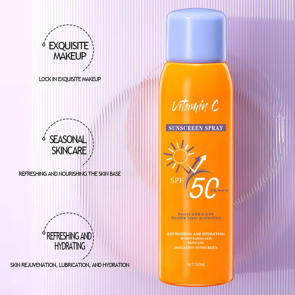 Sunscreen spray, anti-UV, whole body refreshing, high-power sunscreen spray, isolation emulsion, sunscreen SPF50PA+++ 3