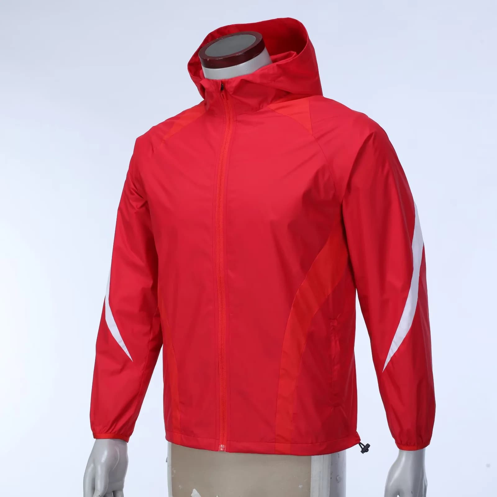 Huai'an Fan Club Football Training Sports Windbreaker Spring Hooded Cardigan Raincoat Jacket Charge Printing 4