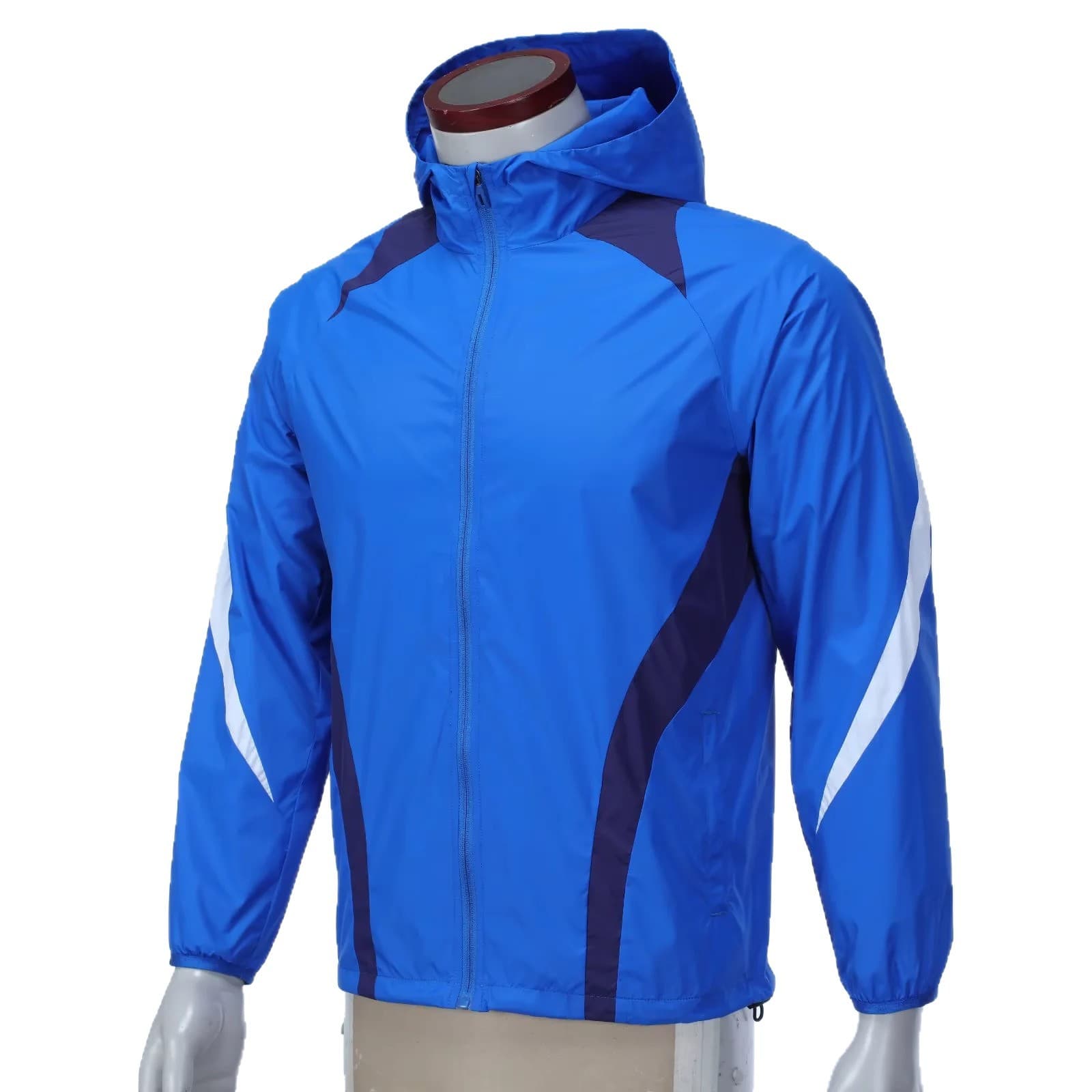 Huai'an Fan Club Football Training Sports Windbreaker Spring Hooded Cardigan Raincoat Jacket Charge Printing 6