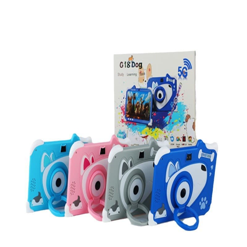 G18 children's tablet computer WI-FI card game console education learning dual-phase head 6