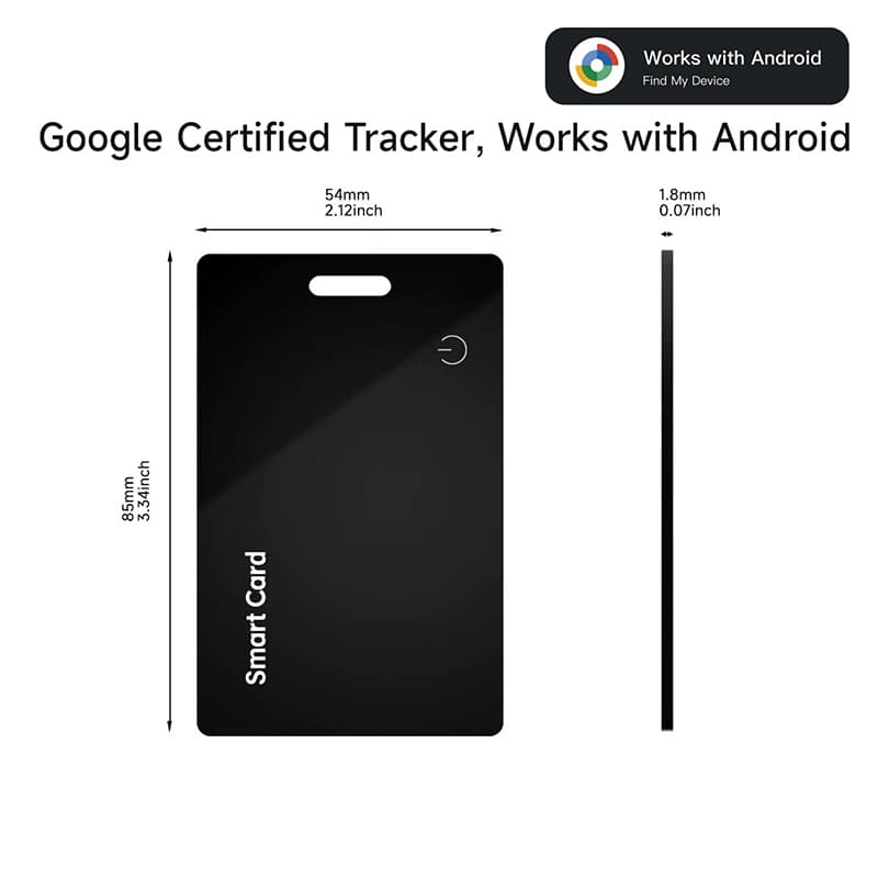 Ultra-thin wireless charging card anti-lost device replaces Airtag elderly children pet tracking item finder locator 9