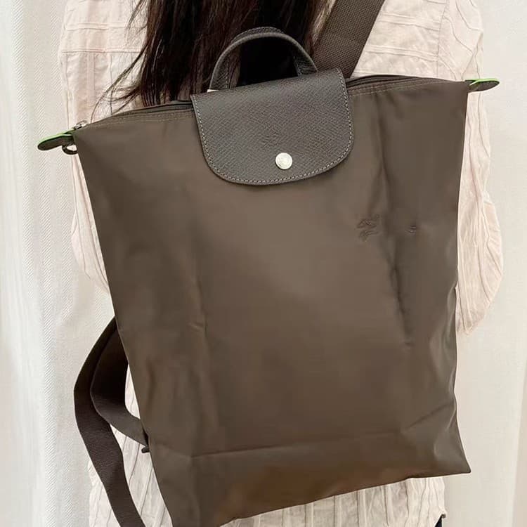High version of Longxiang new large backpack, foldable and waterproof backpack, large capacity dumpling bag, travel bag 5